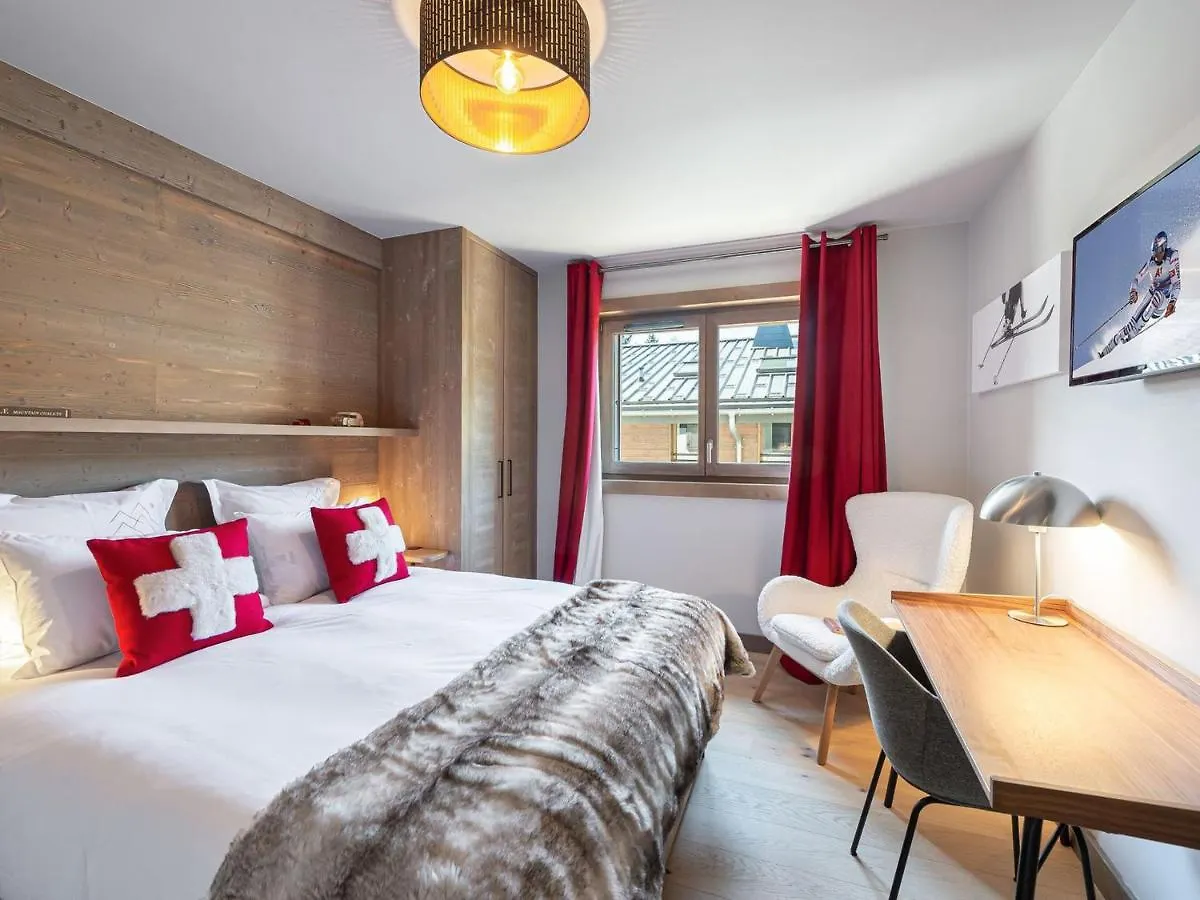 Luxueux Appartement 3 Chambres A Megeve Avec Piscine Et Salle De Sport - Fr-1-569-31